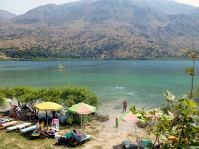 plage de Lac Kourna